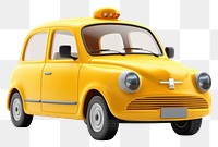 PNG Taxi car vehicle cartoon. AI generated Image by rawpixel.