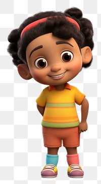 PNG Mixed female kid cartoon toy  