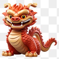 PNG Dragon transparent background representation chinese dragon. AI generated Image by rawpixel.