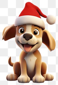 PNG Dog christmas mammal animal. 