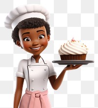 PNG Cake dessert cartoon female. 