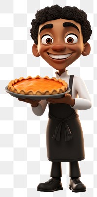 PNG Dessert cartoon food pie. 