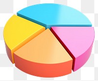 PNG Pie chart backgrounds investment abstract. AI generated Image by rawpixel.