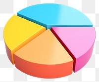 PNG Pie chart backgrounds investment abstract. 