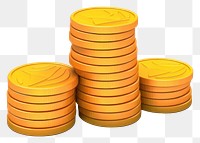 PNG Coins money white background investment. 