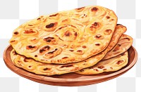 PNG Tortilla bread naan food. AI generated Image by rawpixel.