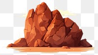 PNG Mountain nature rock creativity. AI generated Image by rawpixel.