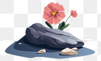 PNG Outdoors flower petal plant. AI generated Image by rawpixel.