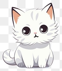 PNG Drawing animal mammal kitten transparent background