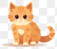 PNG Mammal animal kitten pet transparent background