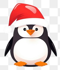 PNG Penguin christmas animal winter transparent background