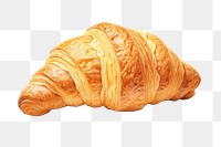 Croissant food viennoiserie freshness. AI generated Image by rawpixel.