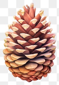 PNG Plant cone pine cone transparent background