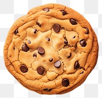 PNG Cookie chocolate food chocolate chip cookie, digital paint illustration. 