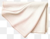 PNG Linen towel white background simplicity, digital paint illustration.