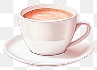 PNG Coffee cup saucer drink. 