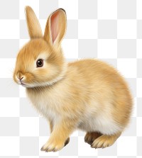 PNG Animal mammal rodent rabbit transparent background