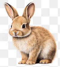 PNG Mammal rodent animal rabbit transparent background