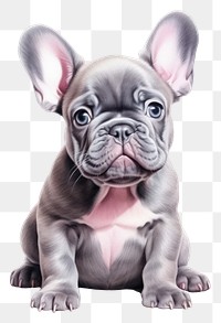 PNG Bulldog animal mammal pet transparent background