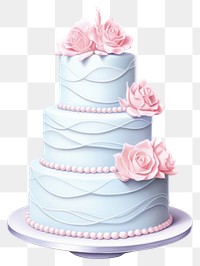 PNG Wedding cake dessert flower transparent background