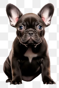 PNG Bulldog animal mammal puppy transparent background