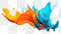 PNG Backgrounds paint transparent background splattered. AI generated Image by rawpixel.