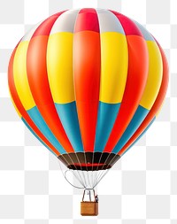 PNG  Aircraft balloon vehicle transportation. AI generated Image by rawpixel.