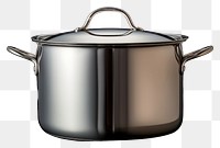 PNG Kitchen silver pot appliance. 