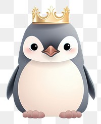 PNG Penguin animal bird accessories transparent background