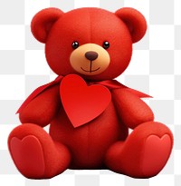 PNG Cartoon cute bear toy. AI generated Image by rawpixel.