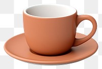 PNG Coffee cup saucer drink. 