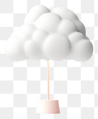 PNG Lamp lampshade white cloud. 