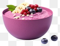 PNG Food bowl blueberry dessert. AI generated Image by rawpixel.