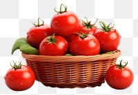 PNG Tomato basket vegetable fruit. 