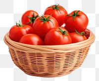 PNG Tomato basket vegetable plant. 