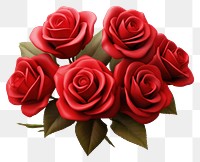 PNG Flower rose plant red. AI generated Image by rawpixel.
