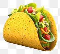 PNG Food taco white background mexican food. 