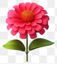 PNG Flower dahlia petal plant. AI generated Image by rawpixel.