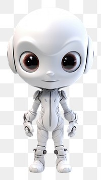 PNG Cartoon robot alien toy. AI generated Image by rawpixel.