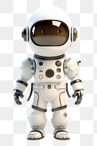 PNG Astronaut cartoon robot white. 