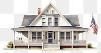 PNG  Architecture building house porch. AI generated Image by rawpixel.