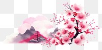 PNG Blossom flower plant springtime transparent background