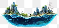 PNG Outdoors nature plant sea. AI generated Image by rawpixel.