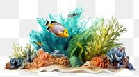 PNG  Aquarium animal nature fish. AI generated Image by rawpixel.