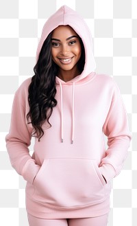PNG Sweatshirt clothing sweater hood. AI generated Image by rawpixel.