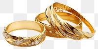 PNG Ring gold bracelet jewelry transparent background