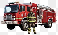 PNG Truck firefighter vehicle wheel transparent background