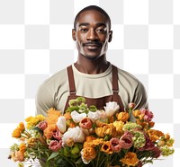 PNG Flower adult plant man transparent background