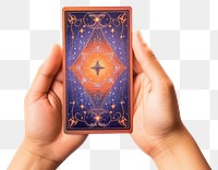 PNG Tarot card hand holding  