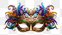 PNG  Carnival mask celebration creativity. AI generated Image by rawpixel.